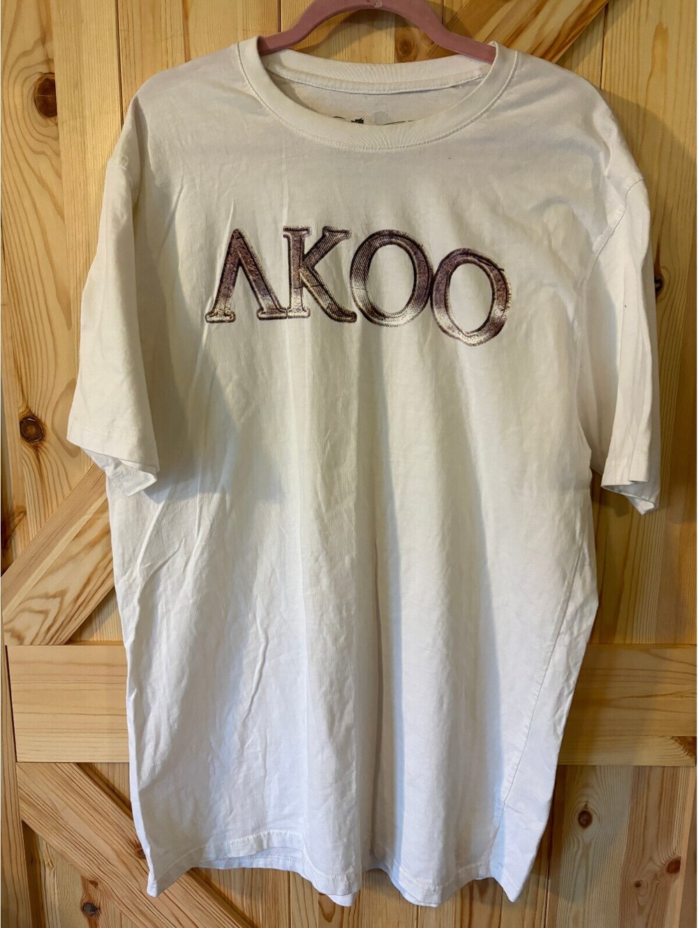 AKOO Brand White Graphic T-Shirt Size 3XL